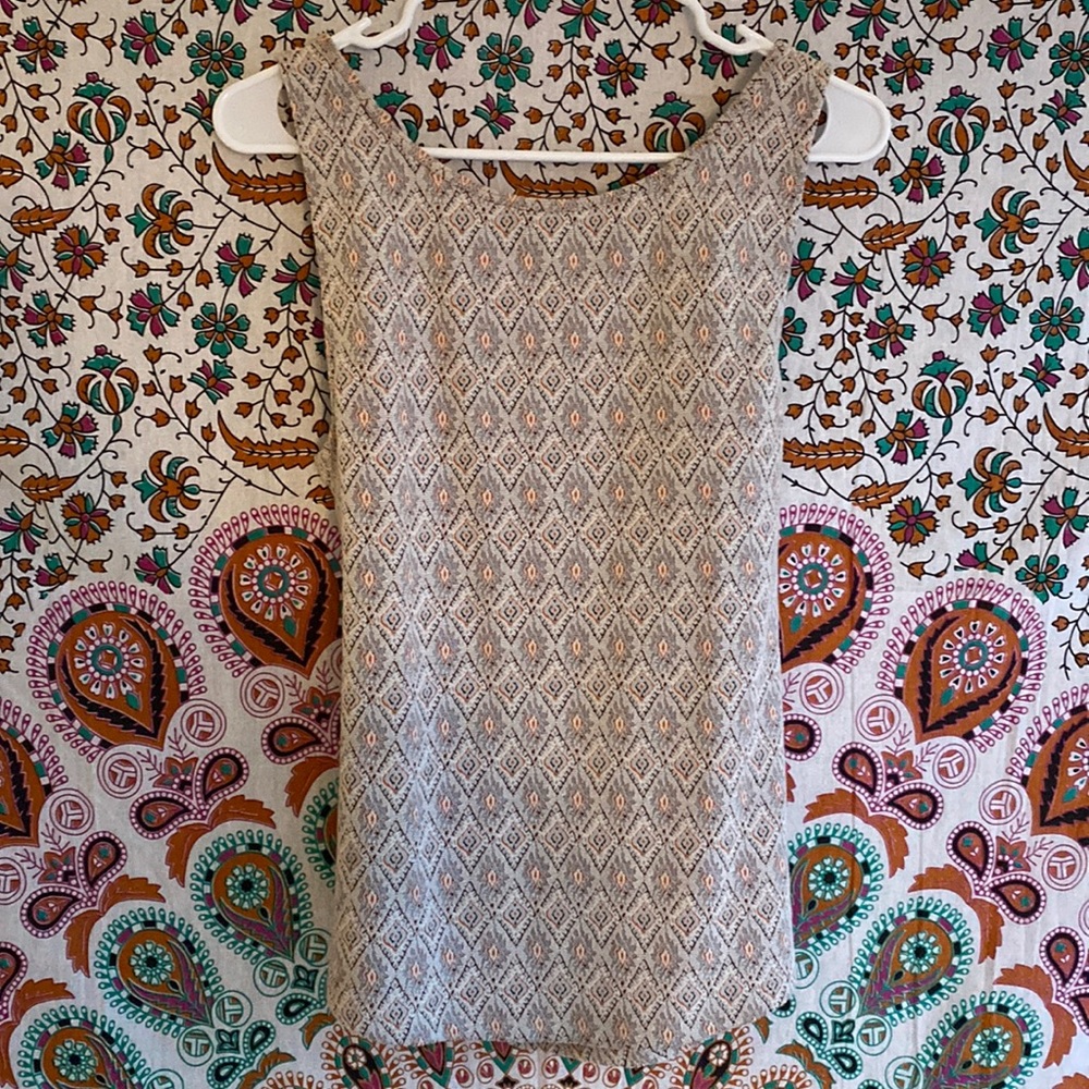 “Free People” Open-Back Tank